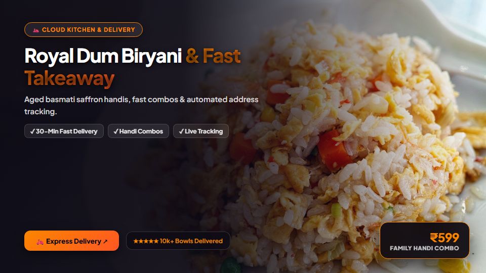 Spice of India Royal Biryani Express Takeaway